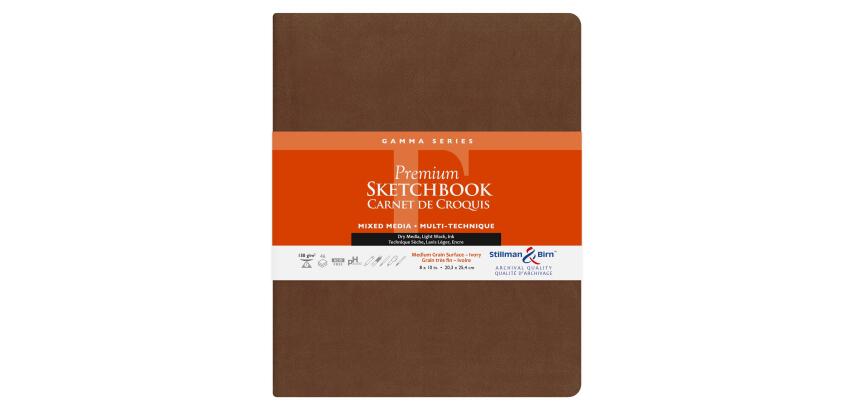 Gamma Series carnet souple 46F 20,3x25,3cm 150g - Ivoire