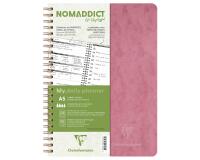 My.daily.planner Age Bag carnet reliure intégrale A5 250 pages détachables - Rose antique