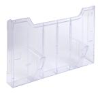 Element für Wandprospekthalter A4 horizontal, Exacryl