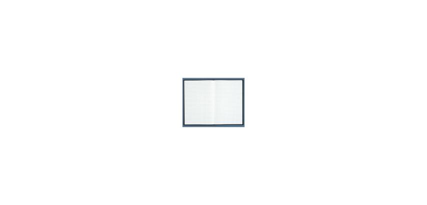 Register 340X225 Quadrille 300 pages - Black cloth