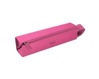 Rhodiarama trousse plumier simili cuir italien 23x5x5 cm - Fuchsia