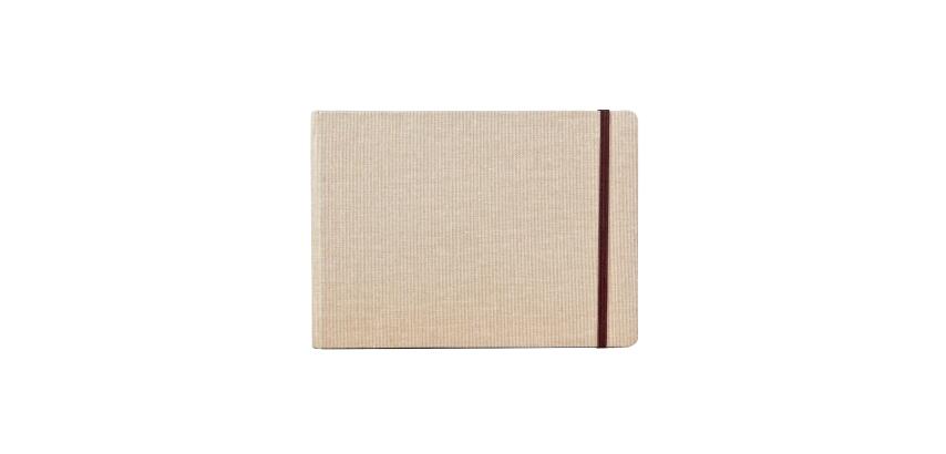 Goldline Voyage carnet toilé 30F A5 180g - Naturel