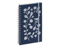 Agenda de poche Espace 16S spiralé Végétal 9 x 16 cm Semainier Janvier à Décembre 2027
