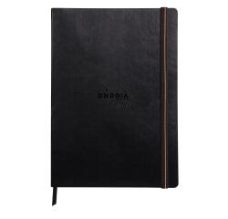 Rhodia Touch - Bristol Book - brochure souple A4 portrait 64p uni papier Bristol 205g - Noir