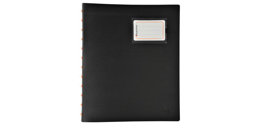 Display Book Exactive rings 30 Pkt Black - Black