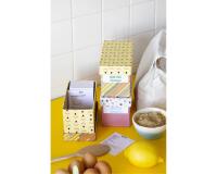 Assortiment 4 papiers foil Boudoir gourmand - Assortiment