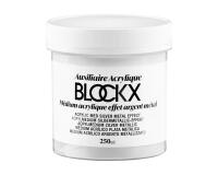 Médium acryl effet argent métal - 250ml