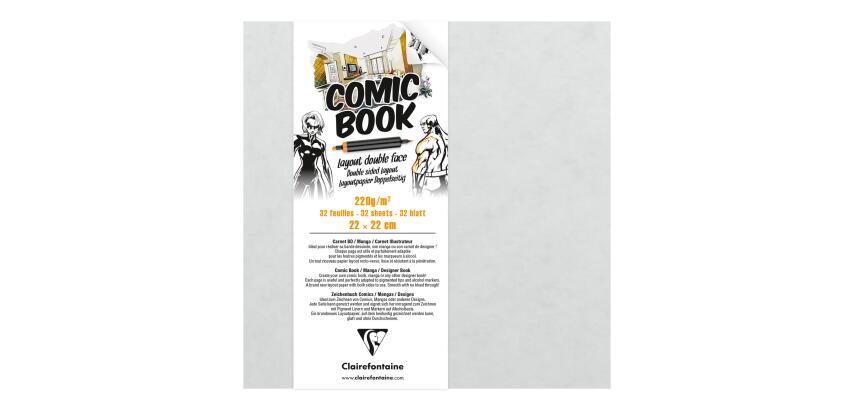 Layout double-face carnet cousu collé 32F 22x22cm 220g