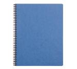 Clairefontaine Nomaddict Notebook - A4+ - 5x5 Grid - 80 Sheets - 90gsm - Wirebound - Blue