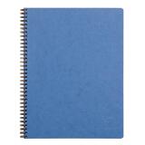 Carnet reliure intégrale Age Bag A4+ 160 pages détachables perforé 4 trous petits carreaux - Bleu