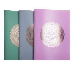 Carpetas de fundas Polipropileno Ellipse semi-rígido 5/10º - (Vistas: 80 Fundas: 40) - 24x32 cm para A4 - Colores surtidos