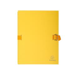 Chemise dos extensible papier - 24x32cm - Jaune