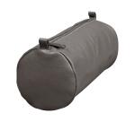 Clairefontaine 'Age Bag' Large Round Leather Pencil Case - Grey