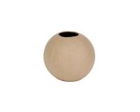 Vase boule 10,5x11x11cm - Kraft