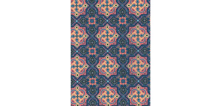 20 Décopatch sheets réf. 705 - Purple