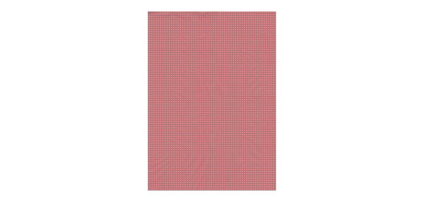 * Pochette 3 Feuilles Identiques Ref 647 - Rose