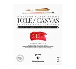 Blok Canvas F.Lys wit 10bl 345g 24x30cm