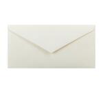20 enveloppes DL (110x220mm) paille gommées - ivoire