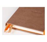 Rhodiarama Goalbook rembordé rigide A5 240 pages dot papier ivoire 90 g