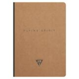 Flying Spirit carnet brochure cousue A5 192 pages ligné motifs assortis papier ivoire 90g - Kraft