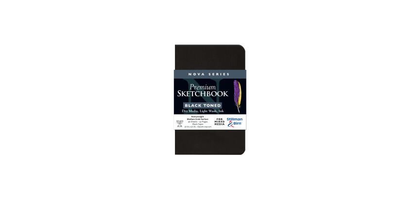 Nova Series carnet souple 46F 8,9x14cm 150g - Noir