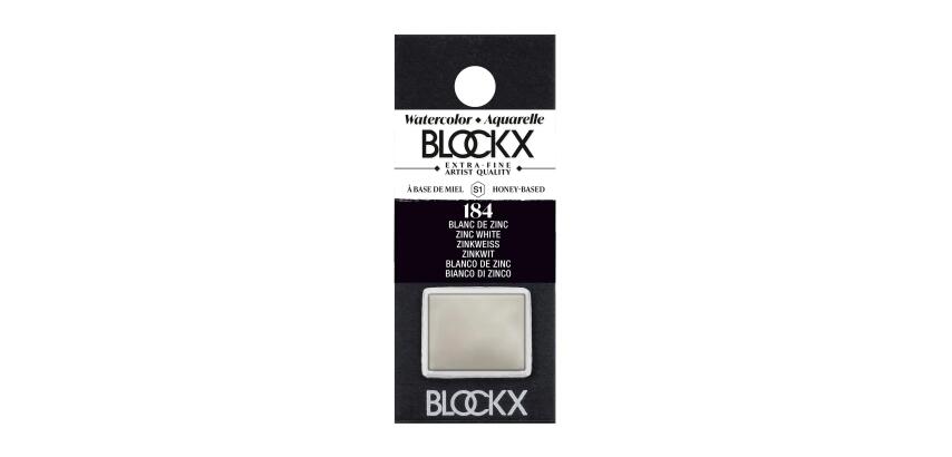 Aquarelle extra-fine demi-godet - Blanc de zinc