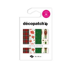 Assortiment de 4 papiers Foil Noël - Soldat Casse Noisette - Assortiment