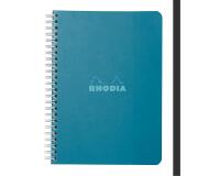 Carnet reliure intégrale Couleurs Paon 14,8 x 21 cm - Paon