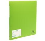Classeur 4 anneaux plastifié Exacompta Forever A4 - Dos 2 cm couleurs assorties