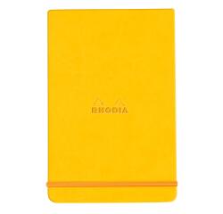 Rhodia Hardcover Webnotepad - A5 ? Lined - Daffodil Yellow