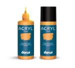 Darwi Flacon de 80 ml de Peinture Acrylique Universelle Opaque - Ocre