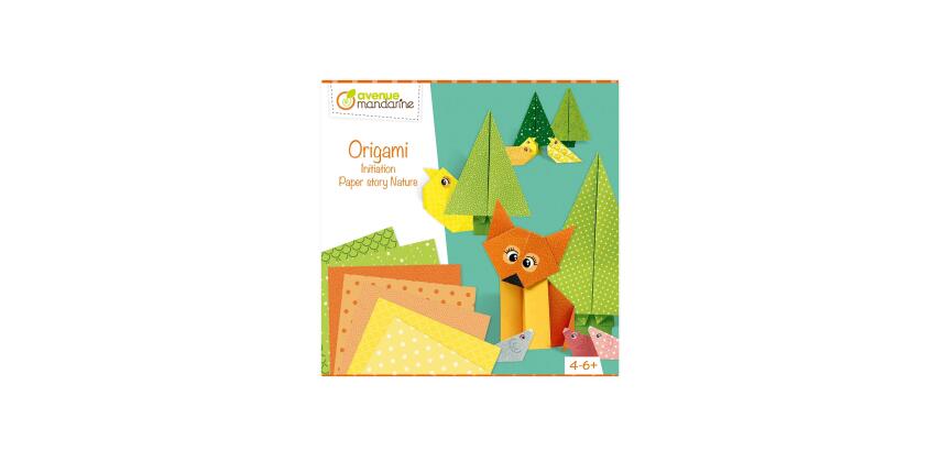 Coffret créatif, Origami Initiation - Multicolore