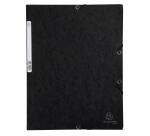 Chemise 3 rabats à élastiques carte lustrée 400g/m2 - A4