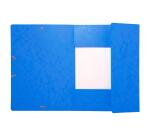 Chemise à élastiques Maxi capacity carte lustrée 425gm2 - A4 - Bleu