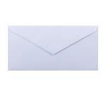 20 enveloppes DL (110x220mm) Vélin doublées gommées - extra blanc