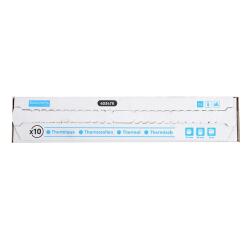 Rotoli carta per cassa/carta di credito 57x60mm - 44m - 1 copia carta termica 55 gr - Bianco