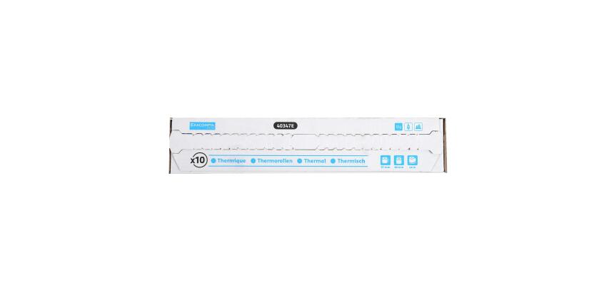 Exacompta 40347E Terminal Rolls - w 57 mm x L 44 m, Ø 60 mm - 1 ply - pack of 1