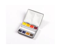 Aquarelle Boite Bijou 8 demi-godets