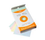Pk 100 Exa Record Cards 100x150 5/5 Ast - Assorted colours