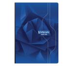 Cahier brochure souple dos toilé 7000 A4 288 pages grands carreaux 70 g - Assortis