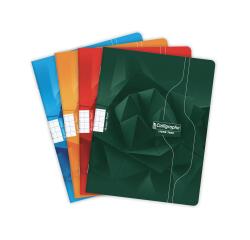 Cahier piqué 7000 17x22 cm 48 pages grands carreaux 70 g - Assortis