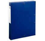 Exacompta, Archivbox A4, Rückenbreite 40mm, Recycling-PP, BeeBlue - Farben sortiert