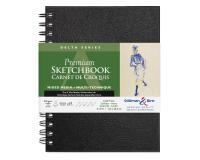 Delta Series carnet spiralé 25F 15,2x20,3cm 270g - Ivoire