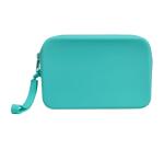 Pochette silicone TITANE 18,5x12x3,5cm ass - Couleurs assorties