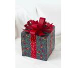 Assortiment de 2 boîtes cadeaux carrées 26x26x32,5 cm - Kraft