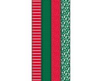 Excellia 80g, Rouge & Vert 5x0,70m, 20rl - Assortiment