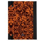 Marble Notebook 220x170, 192 lined pages - Orange