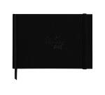 Rhodia Touch Watercolor Book, papier grain fin 100% coton 300g - A5 paysage, 40 pages - Noir