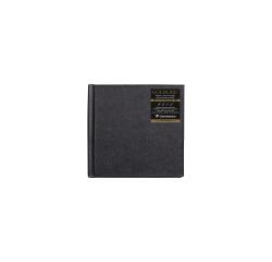 Goldline® Tekenboekje hardcover gelijmd 64 blad 140g 10x10cm vierkant - Wit