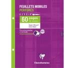 Feuillets mobiles Dessin sous étui 17x22cm 60 pages uni - Blanc